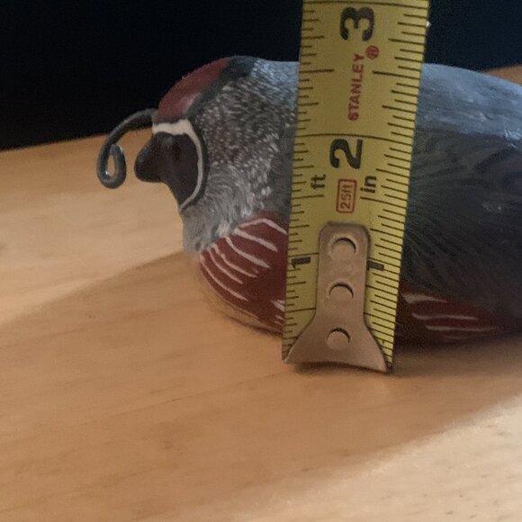 CANDLE - NEW Handmade Gambel Quail Bird wax Candle San Francisco Candle Company - Picture 9 of 9